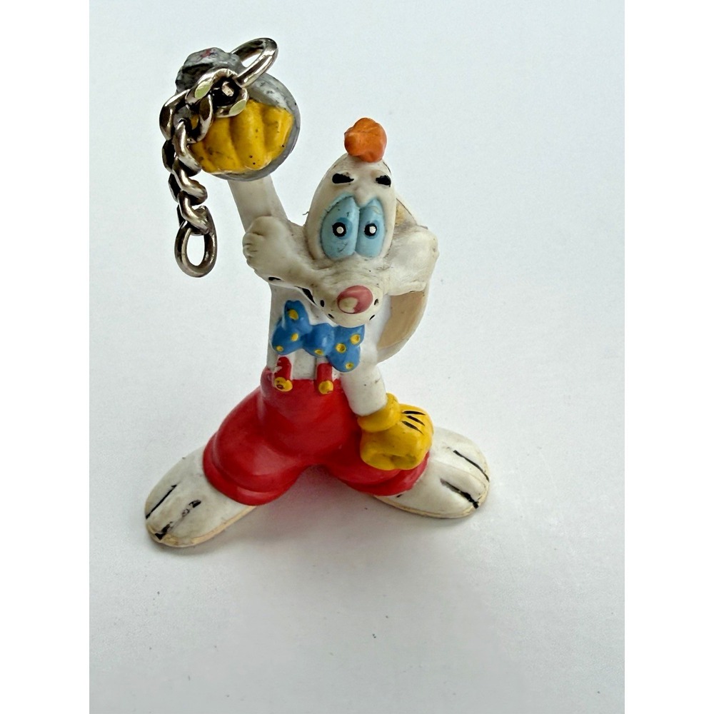 Character Keychain Roger Rabbit Tweety Pebbles Garfield Exxon Tiger Bart Simpson - Picture 7 of 12